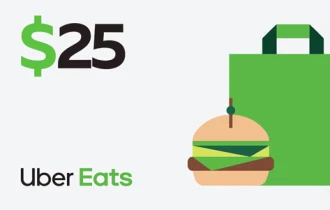 Uber Digital Gift Card $25