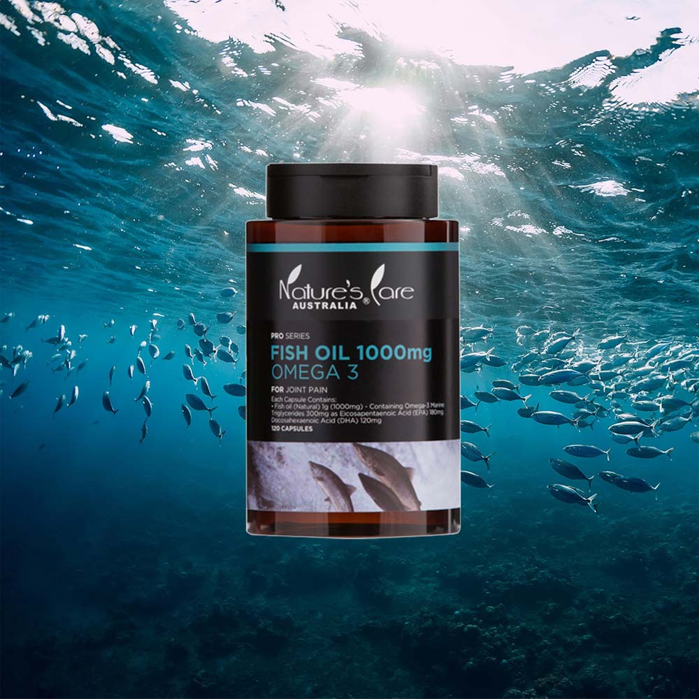 3x Natures Care Pro series fish oil 1000mg omega 3